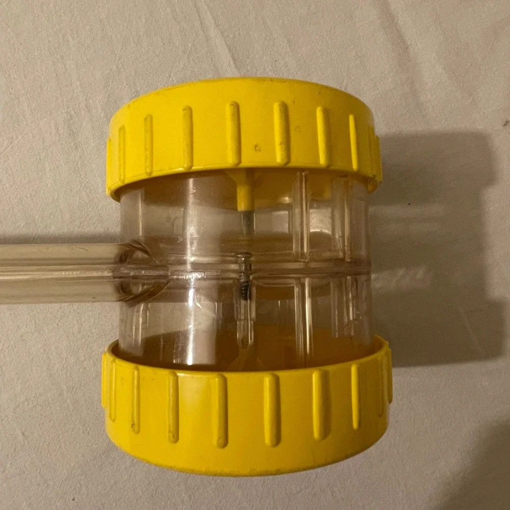 Vintage Disney Donald Duck & Minnie Mouse Push Popper Toy‎ with Beads